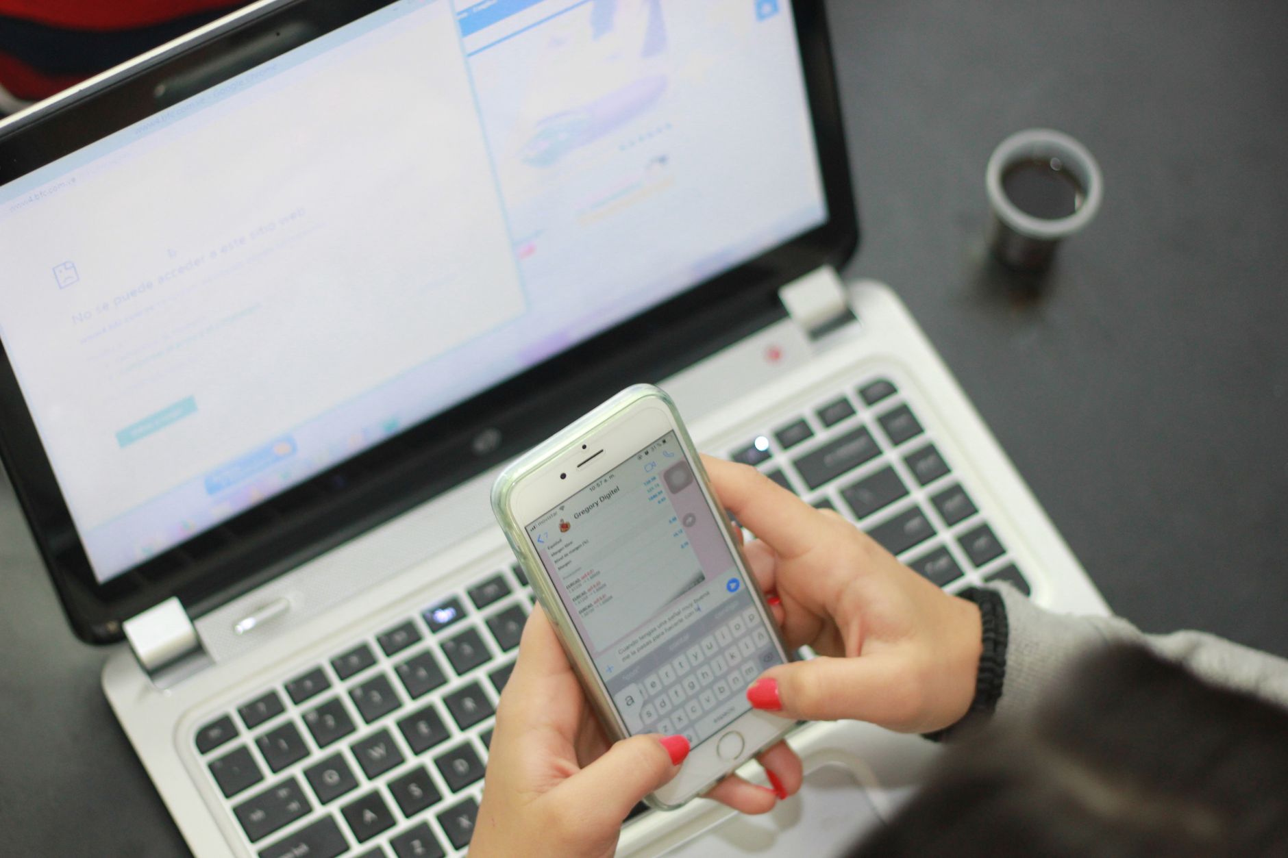 An agent adding a personal note to a shared post